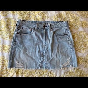 Jean Skirt!!! American Eagle light washed skirt